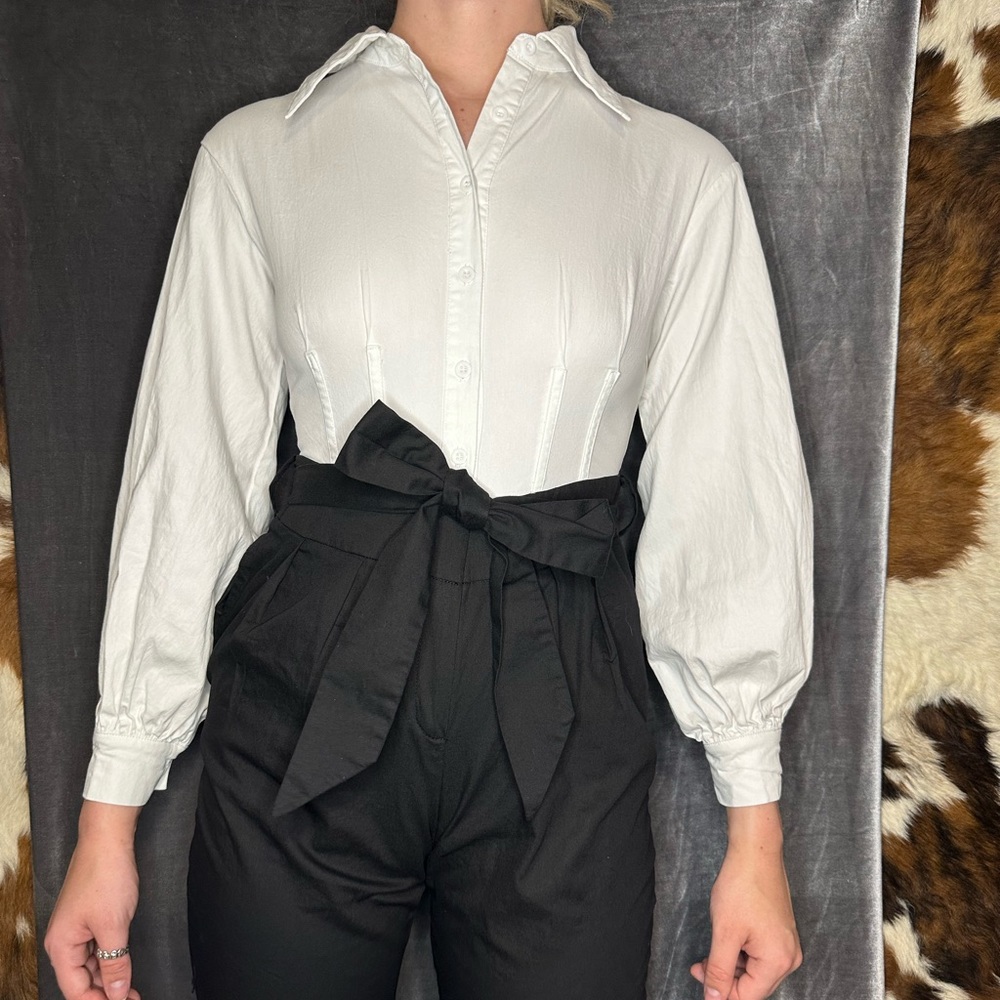 Business casual jump suit